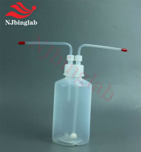 PFA 1000ml Gas Purification Bottle with Integrated Screw Cap
