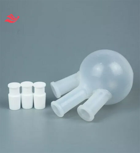 500ml Pfa Three-necked Flask - Density: 2.2 Gram Per Cubic Centimeter(g/cm3)