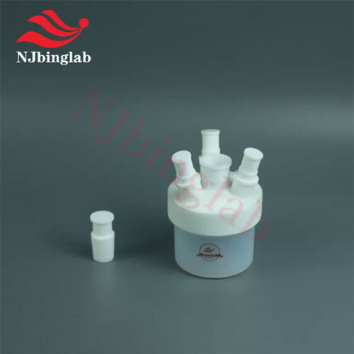 Pfa Flat Bottom Reaction Flask, 1000ml, For Hf Reaction Experiments