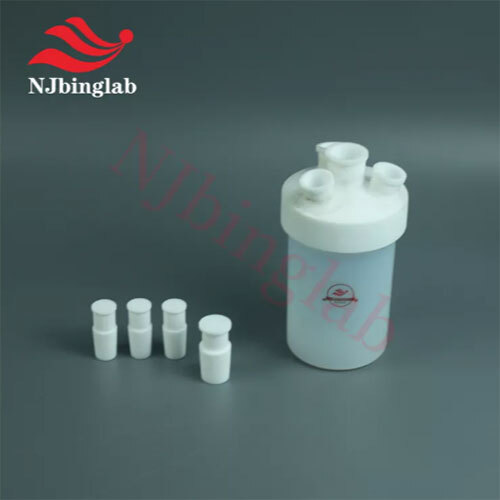 Pfa Flat Bottom Reaction Flask, 1000ml, For Hf Reaction Experiments