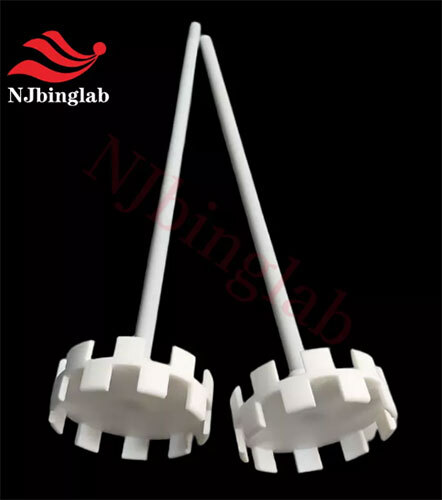 PTFE Serrated Stirring Blade 100mm Diameter