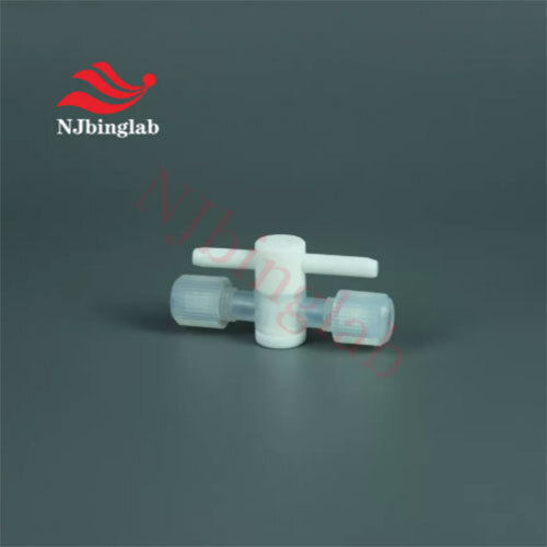 Two-ways PFA Valve for Liquid Transport