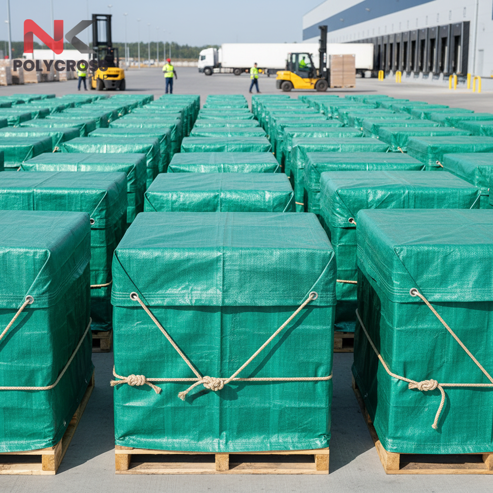Distribution Tarpaulin - Color: Blue