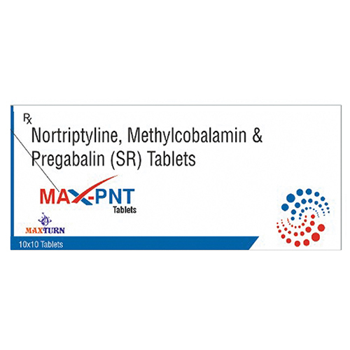 Nortriptyline Methylcobalamin And Pregabalin SR Tablets