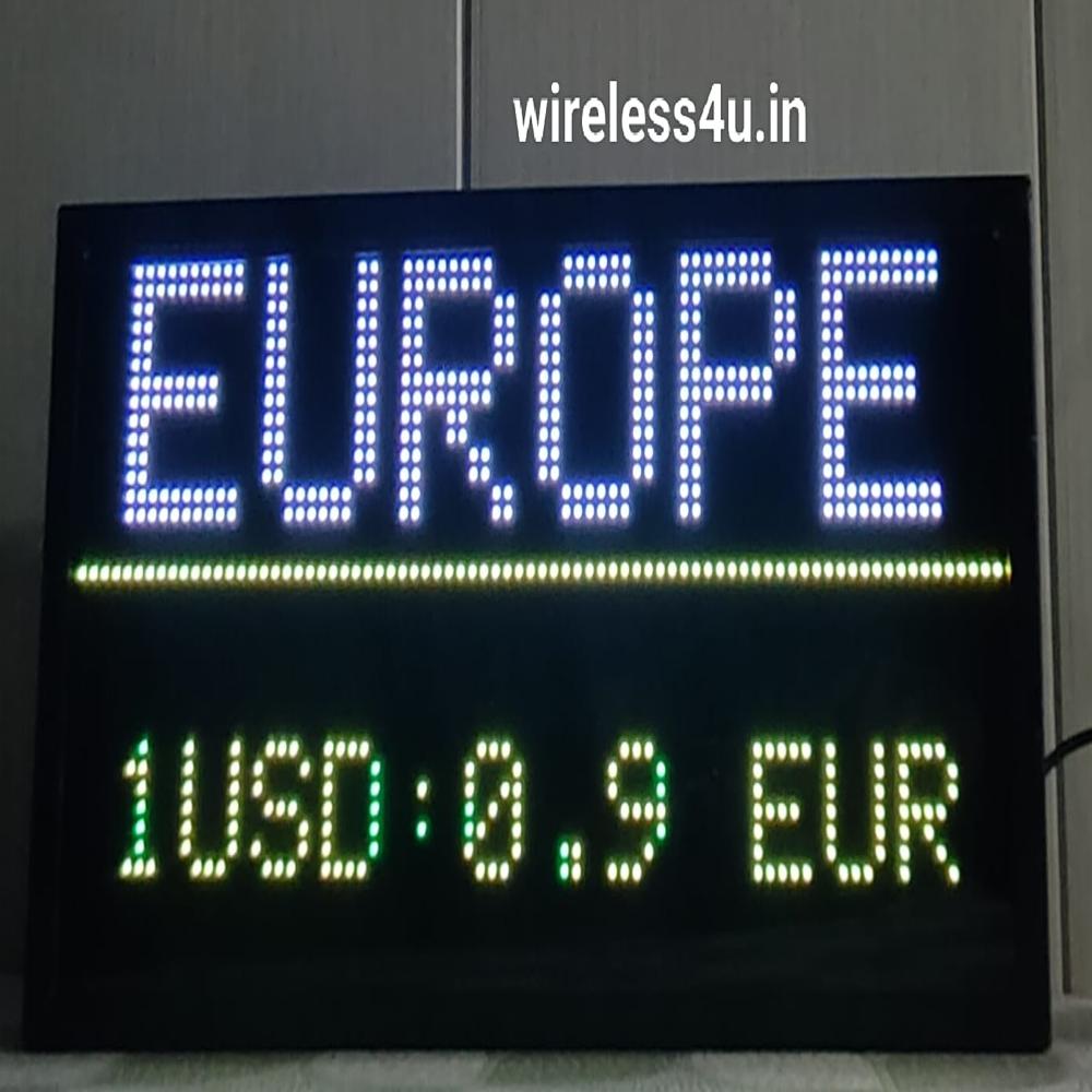 currency change display 