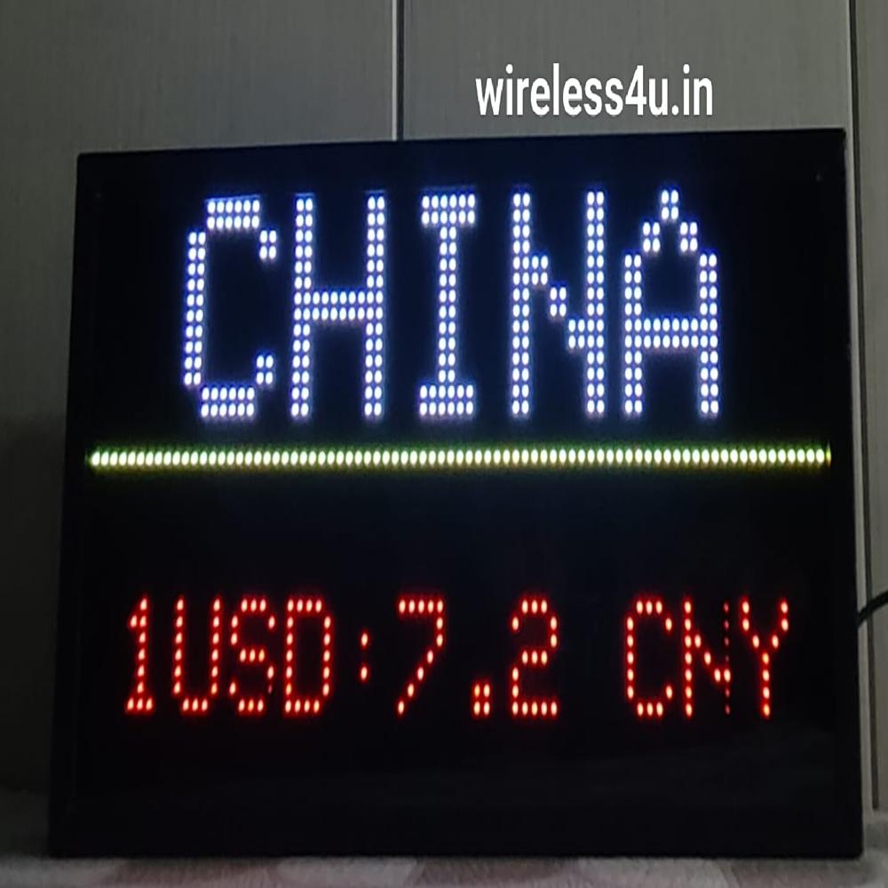 currency change display 