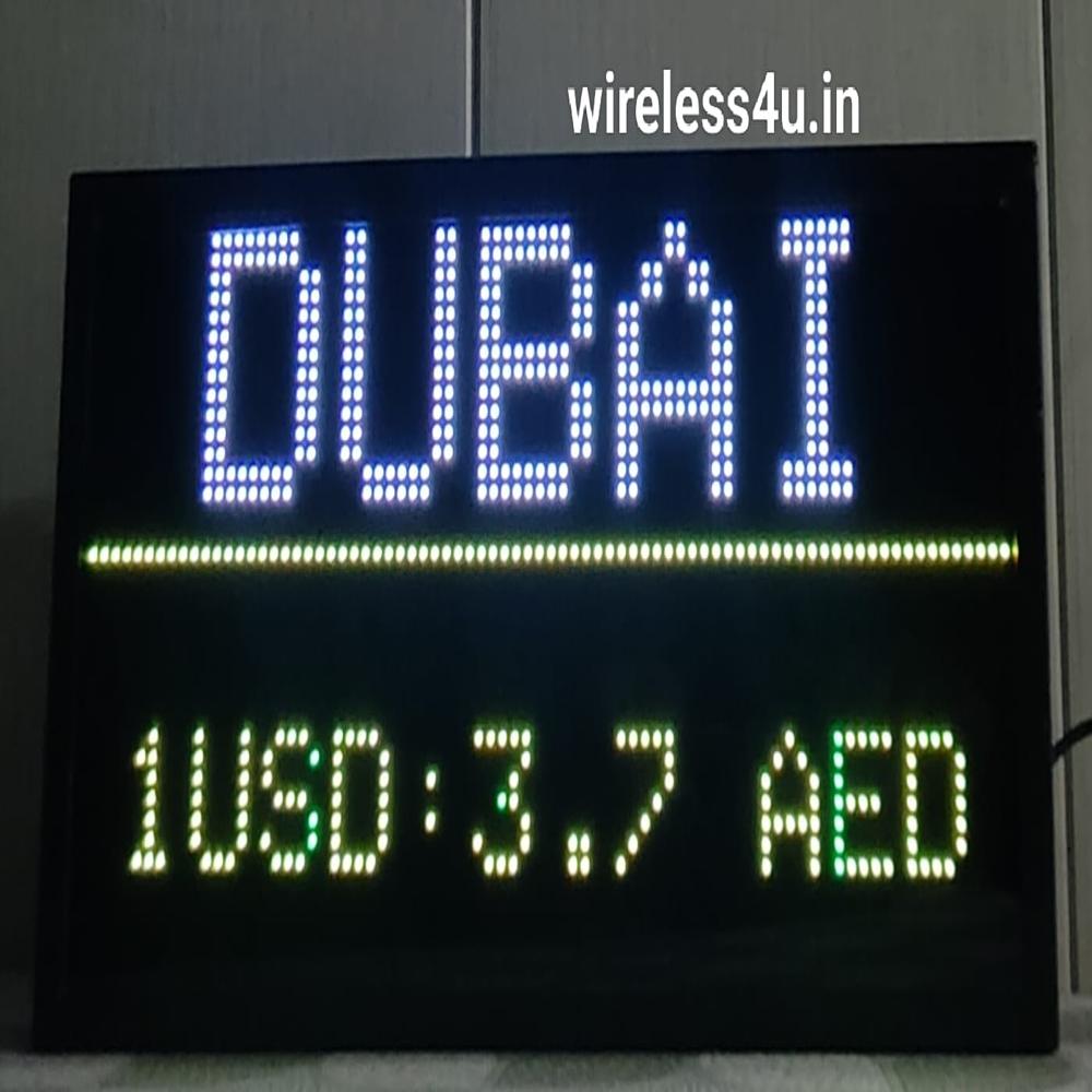 currency change display 