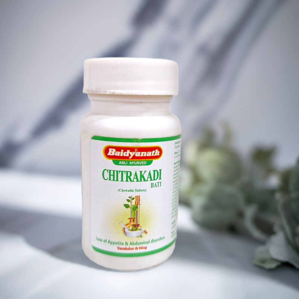 Baidyanath Chitrakadi Bati 40 Tablets
