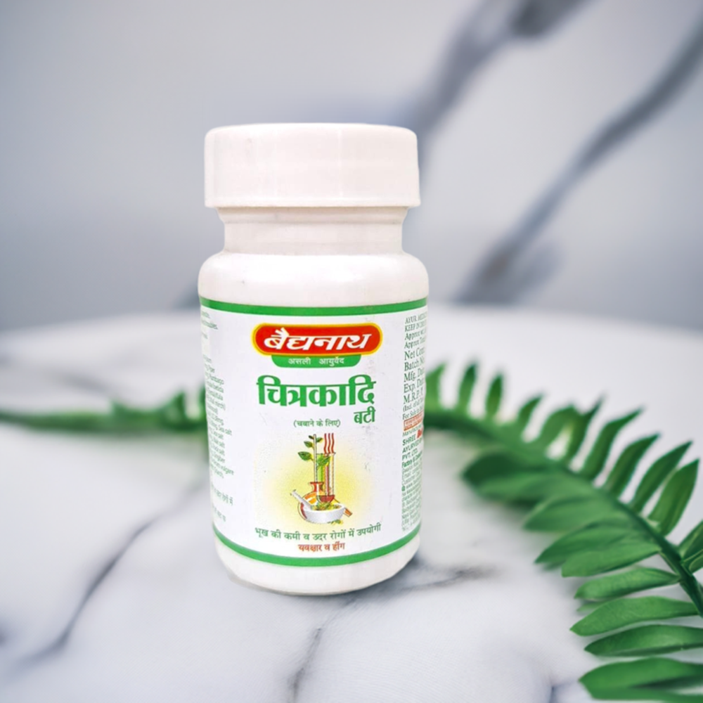 Baidyanath Chitrakadi Bati 40 Tablets
