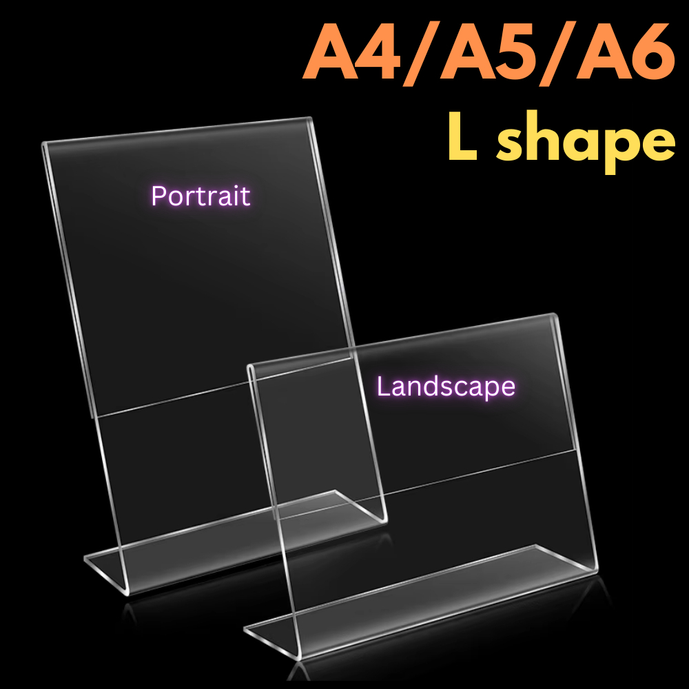 L ALL Shape Acrylic Stand