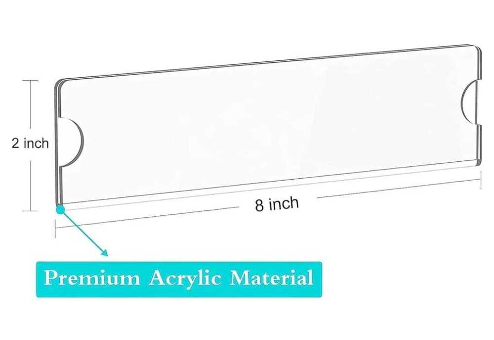 Acrylic Wall Bracket