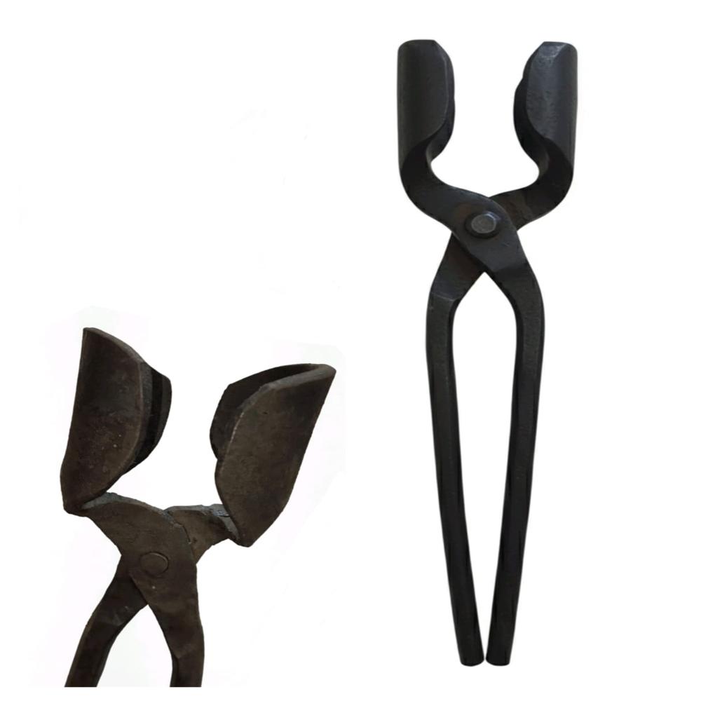 Mild Steel Welding Blacksmith Pliers - Color: Gray