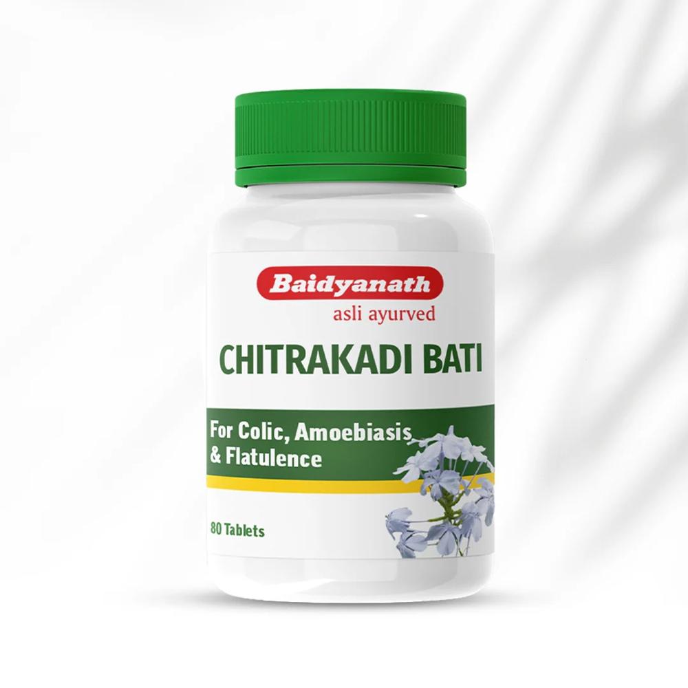 Baidyanath Chitrakadi Bati 80 tablets