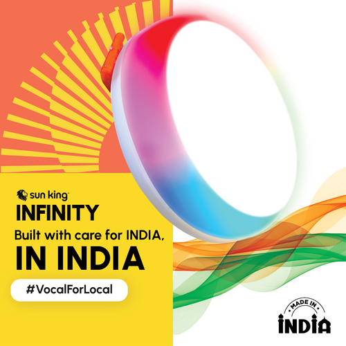 Sun King 7+7 Rainbow Multicolour Led Decorative Ceiling Down Light