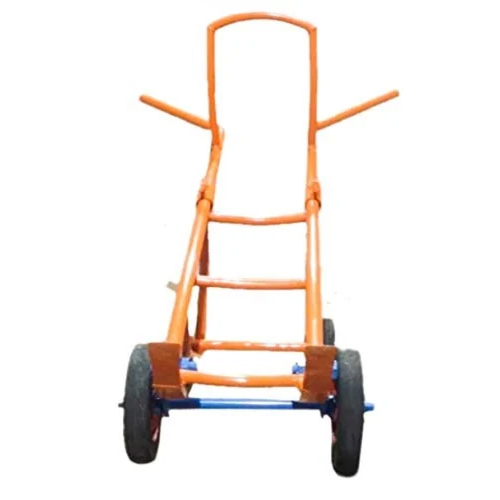 Ms Drum Lifter Trolley - Dimension (L*w*h): 100 Mm (Lifting Height) Millimeter (Mm)
