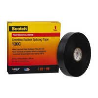 3m Scotch 130c Rubber Splicing Tape - Color: Black