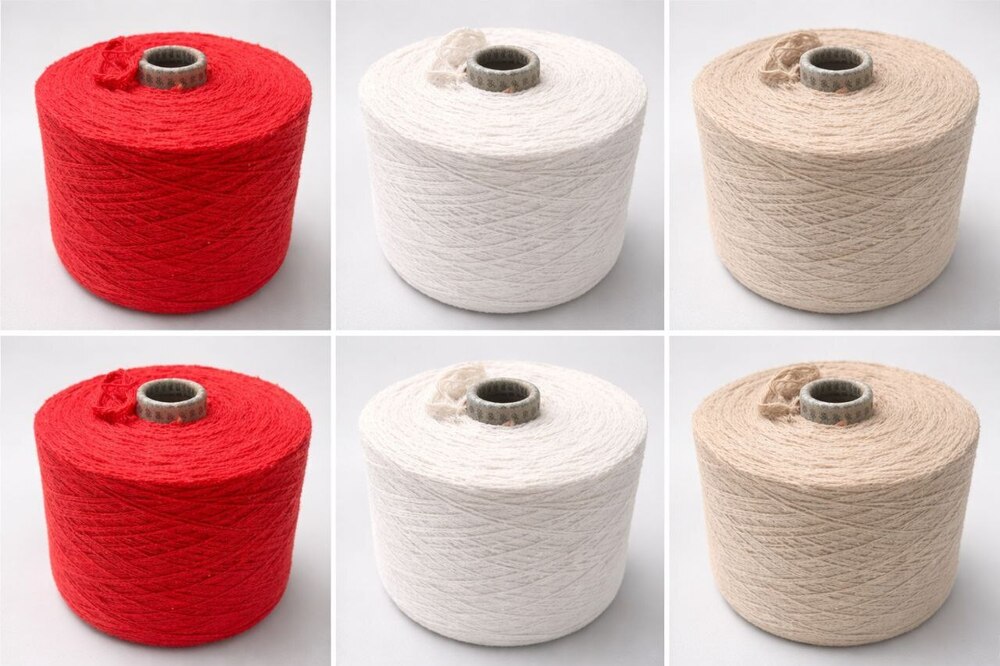 Cotton Doubling Yarn for Narrow Fabrics