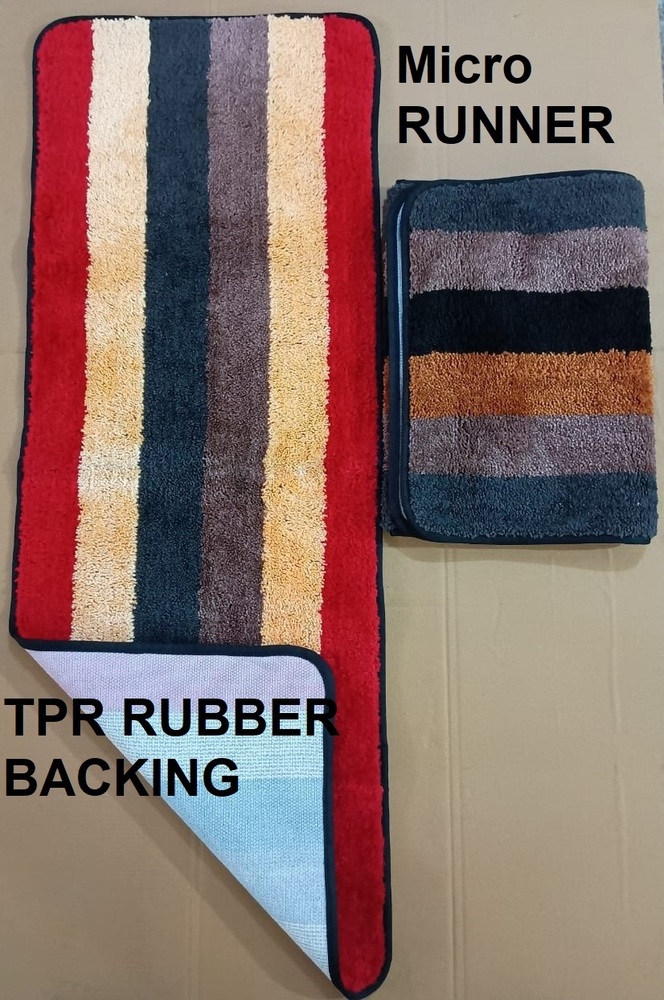 Micro Polyester Tpr Backed Runner - Design: Modern