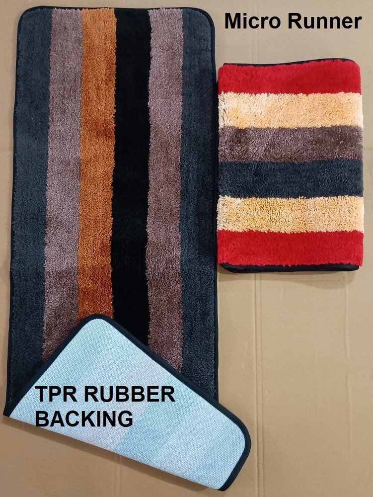 Micro Polyester Tpr Backed Runner - Design: Modern