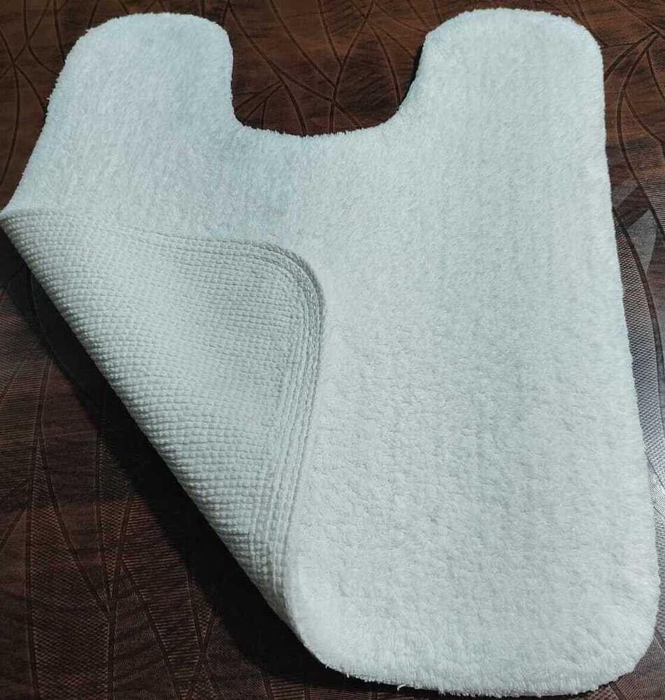 Bath Rug Contour Mat - Back Material: Hot Melt Adhesive