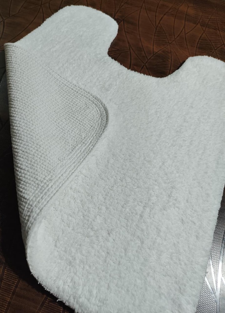 Bath Rug Contour Mat - Back Material: Hot Melt Adhesive
