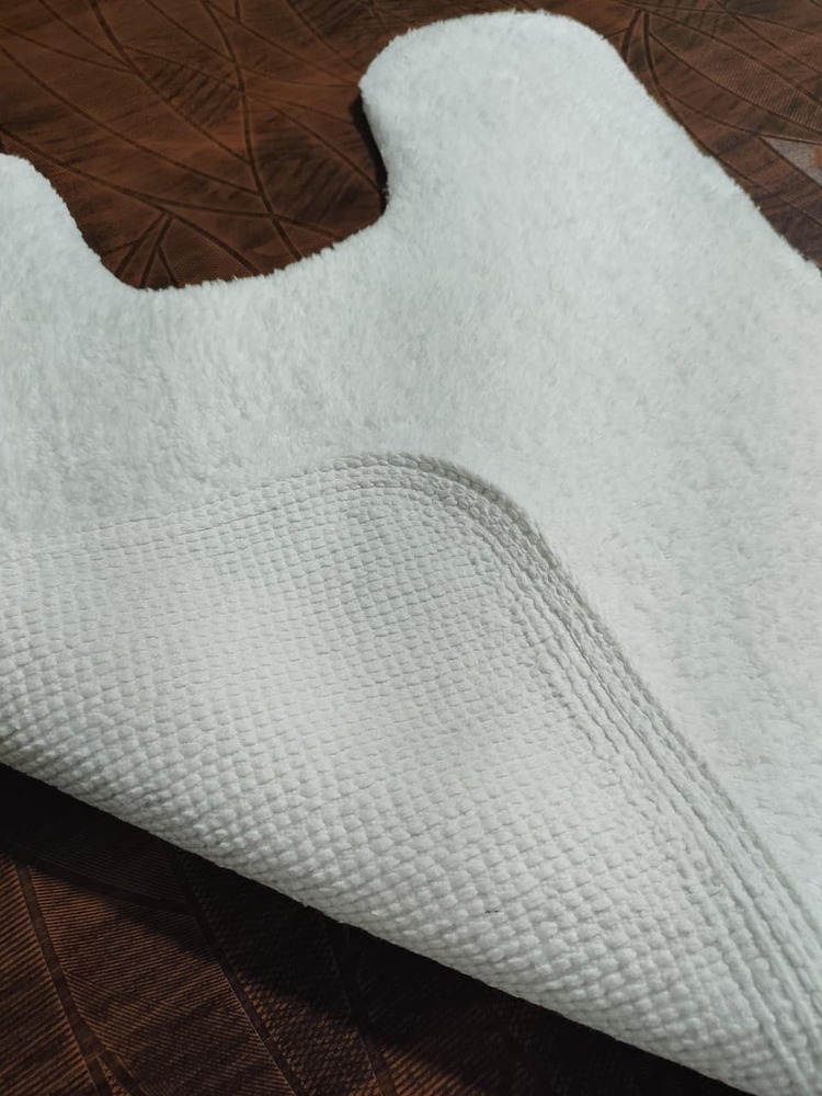 Bath Rug Contour Mat - Back Material: Hot Melt Adhesive
