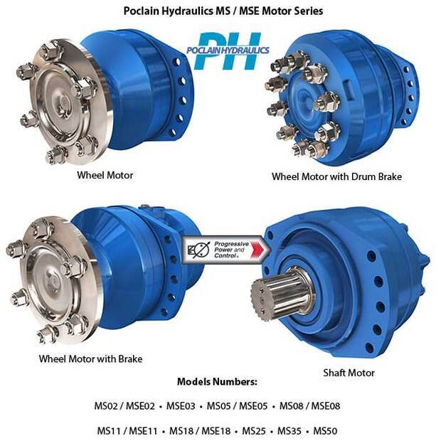 Poclain Hydraulic Motor