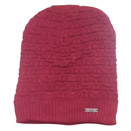 Mens Red Woolen Caps