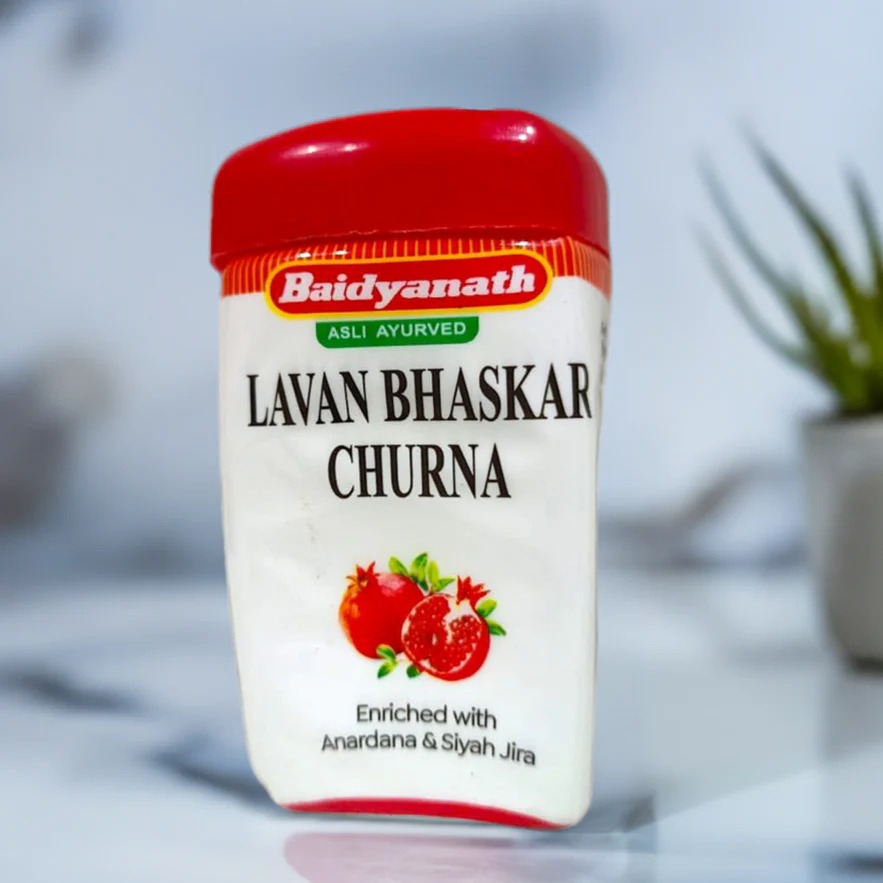 Baidyanath Lavan Bhaskar Churna 60g - Age Group: For Adults