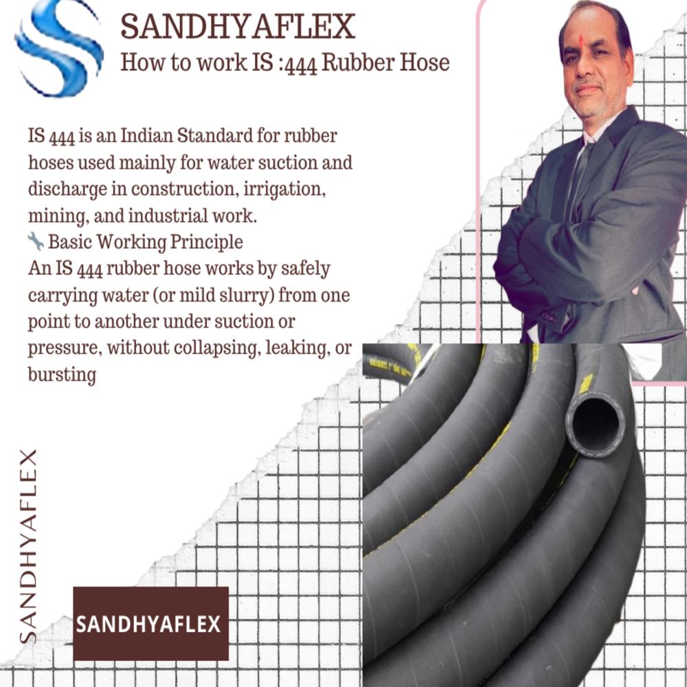 Is 444 Rubber Hose - Application: Water