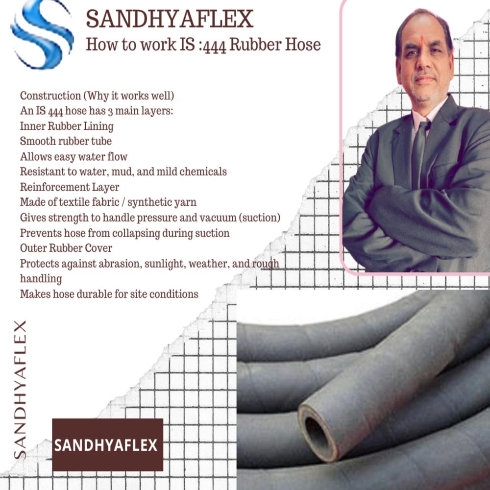 Is 444 Rubber Hose - Application: Water