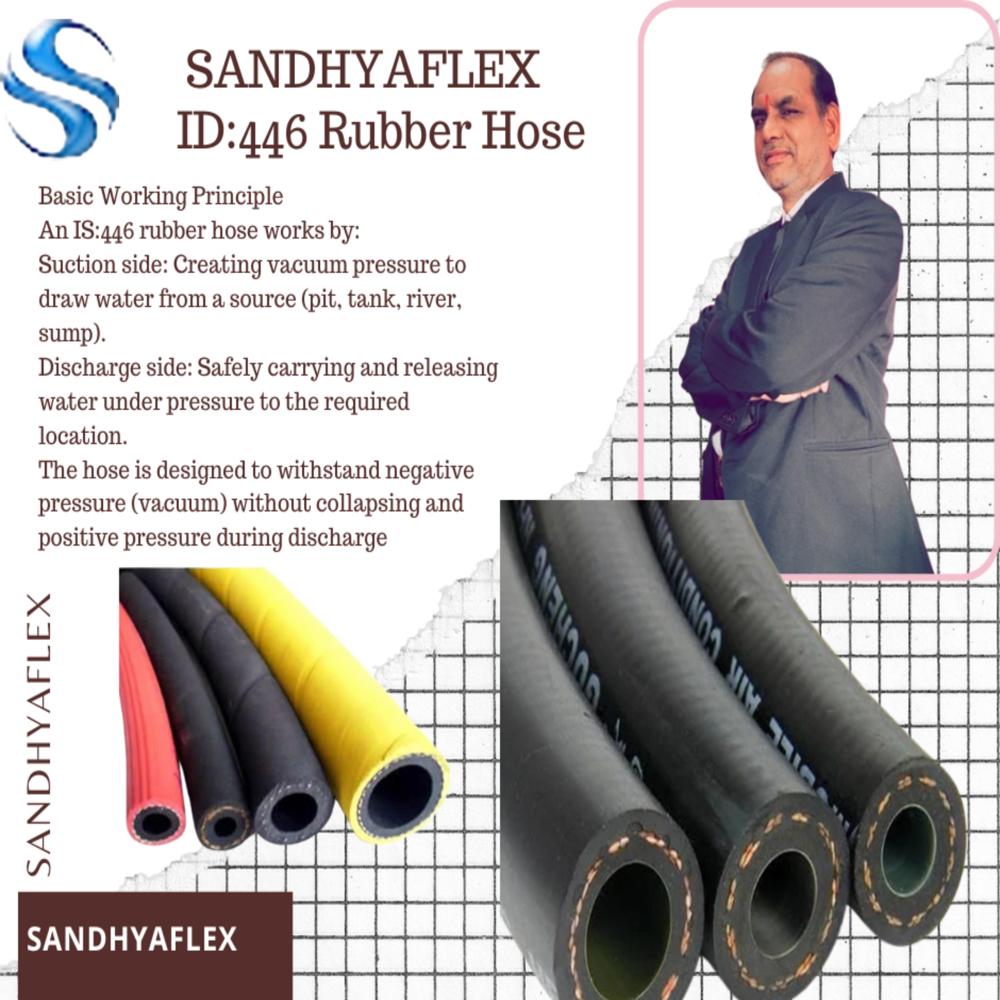 Is 446 Rubber Hose - Application: Air And Water