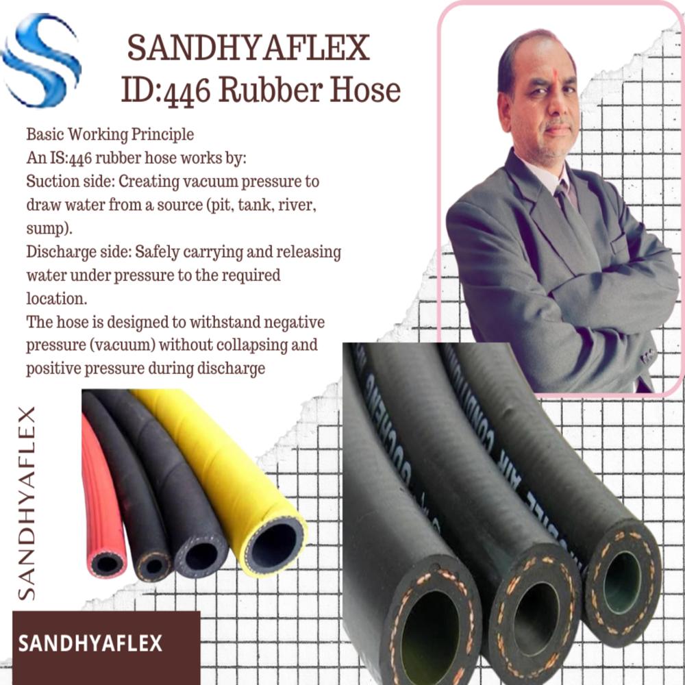 Is 446 Rubber Hose - Application: Air And Water