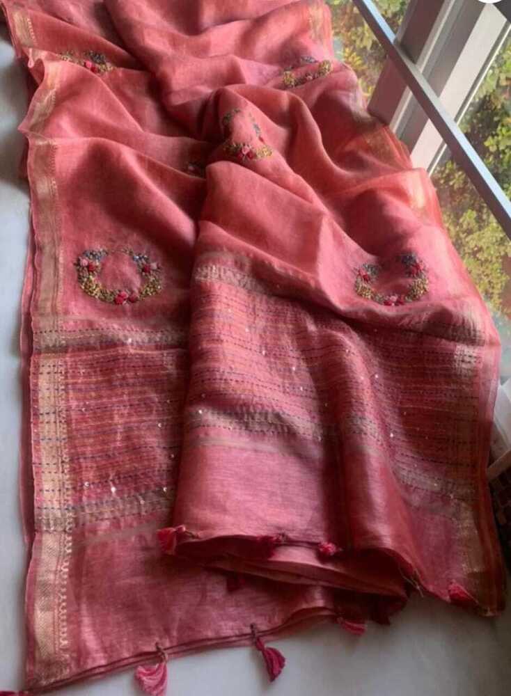 Kota Linen Silk Saree