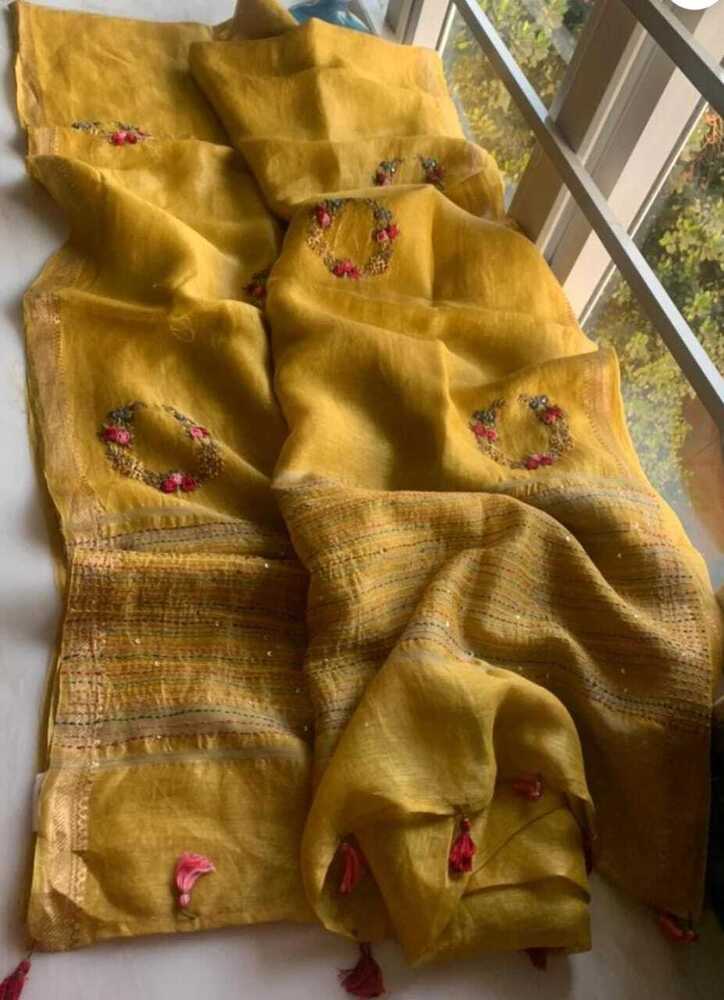 Kota Linen Silk Saree