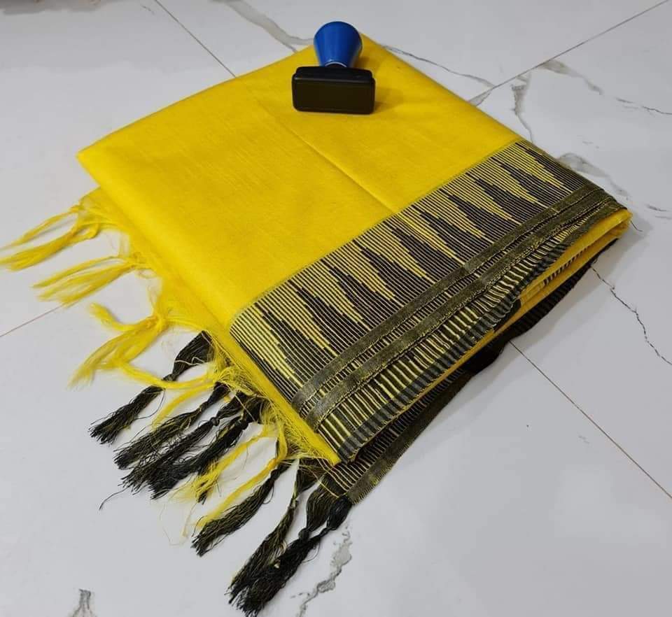 Kota Staple Temple Border Saree