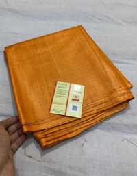 Pure Desi Tushar Plain Silk Saree