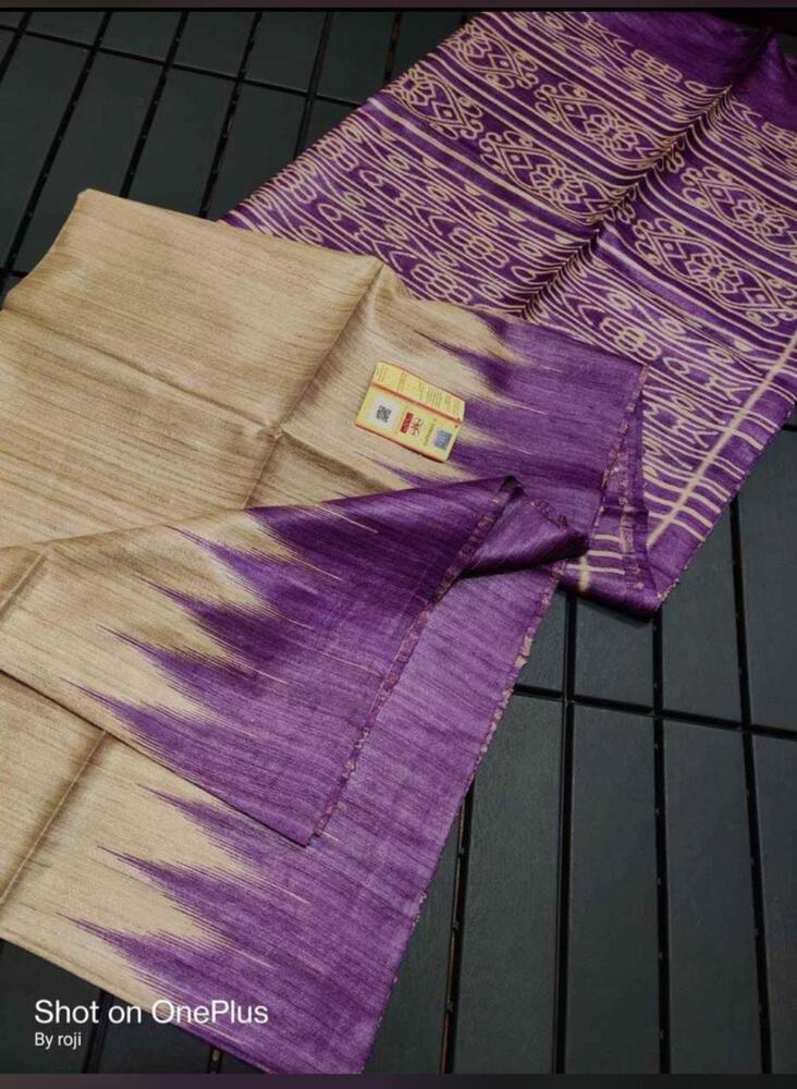 Pure Tushar By Ghicha Printed Silk Saree