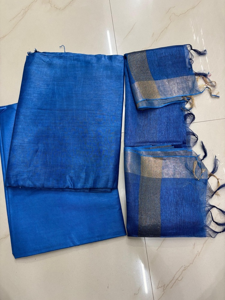 Ladies Silk Linen Suit