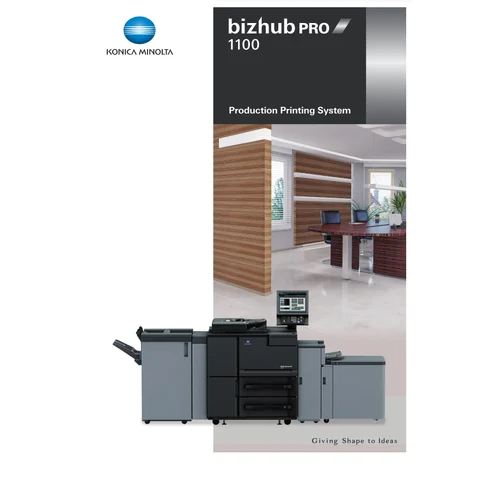 Konica Minolta Production Printer Machine Pro 1100