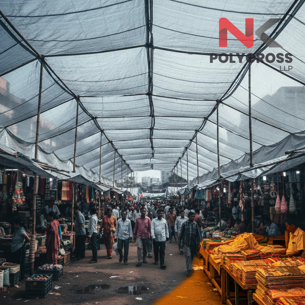 Cloth Market Tarpaulin