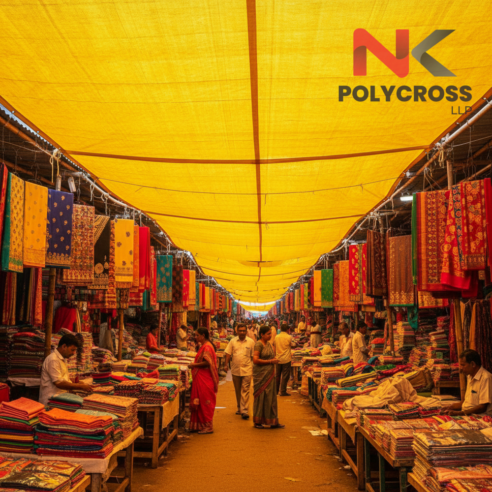 Cloth Market Tarpaulin