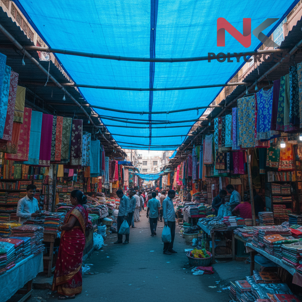 Cloth Market Tarpaulin