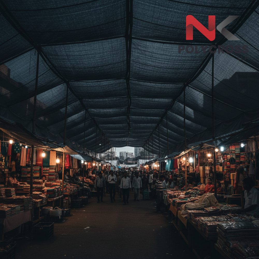 Cloth Market Tarpaulin