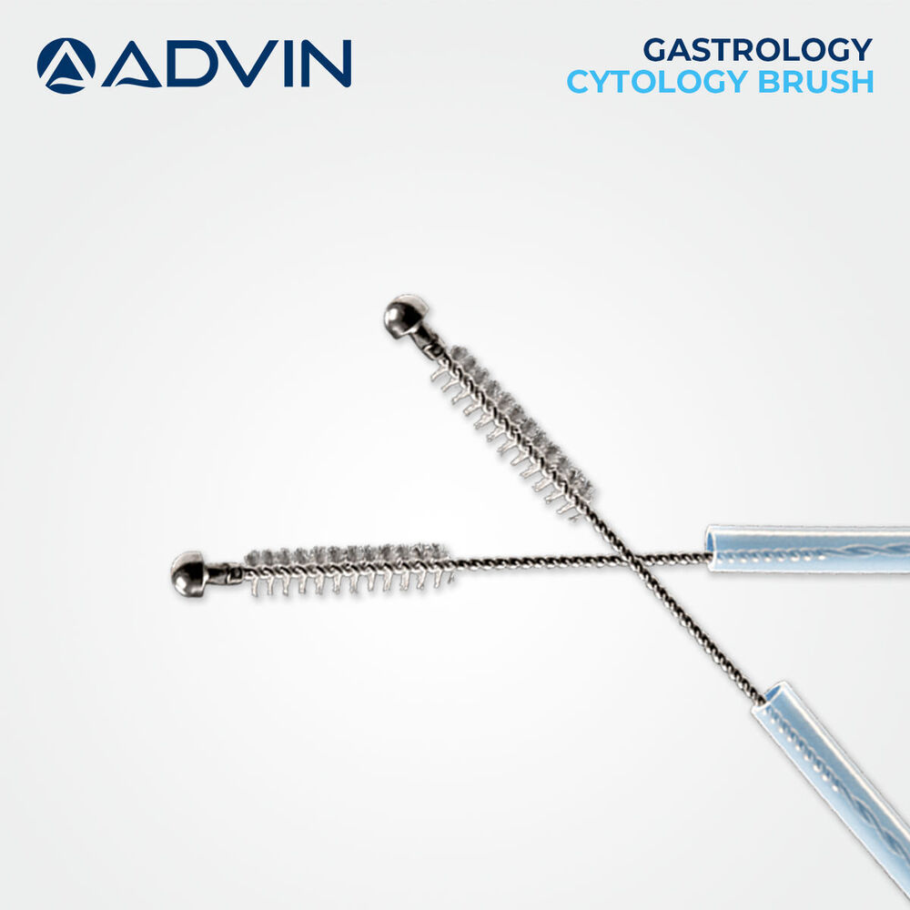 Upper GI Cytobrush for Cell Sampling (Double Lumen) - 2.3 mm 170 cm
