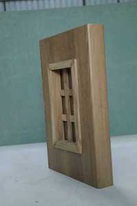 Brown Solid Wooden Door - Design: Modern
