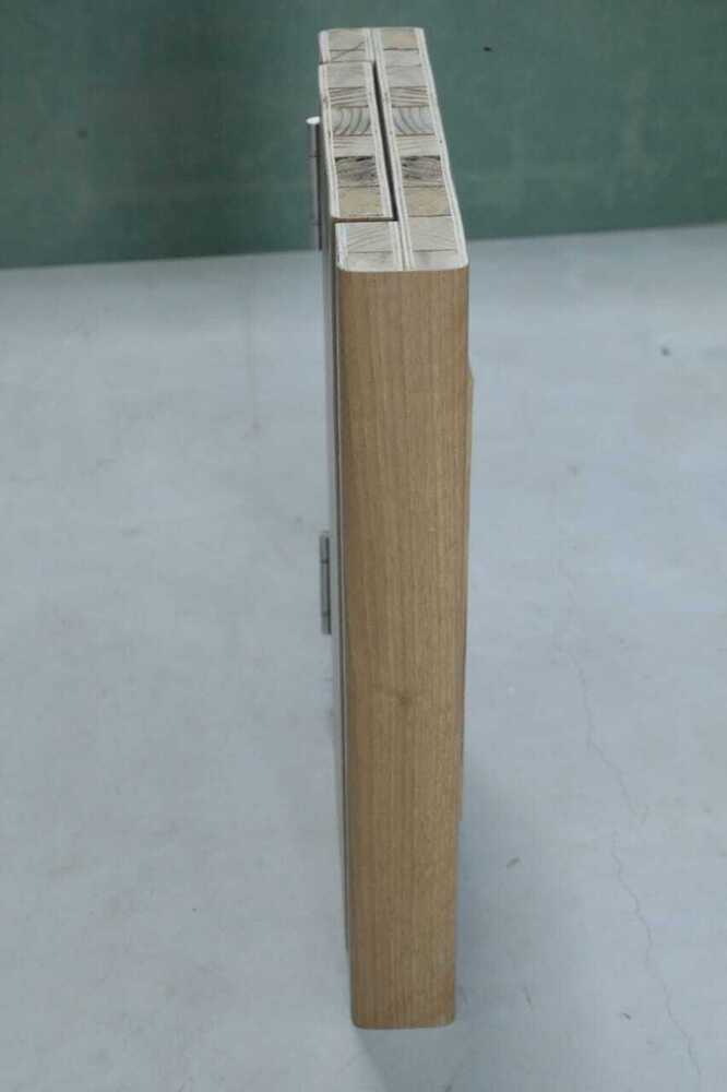 Brown Solid Wooden Door - Design: Modern