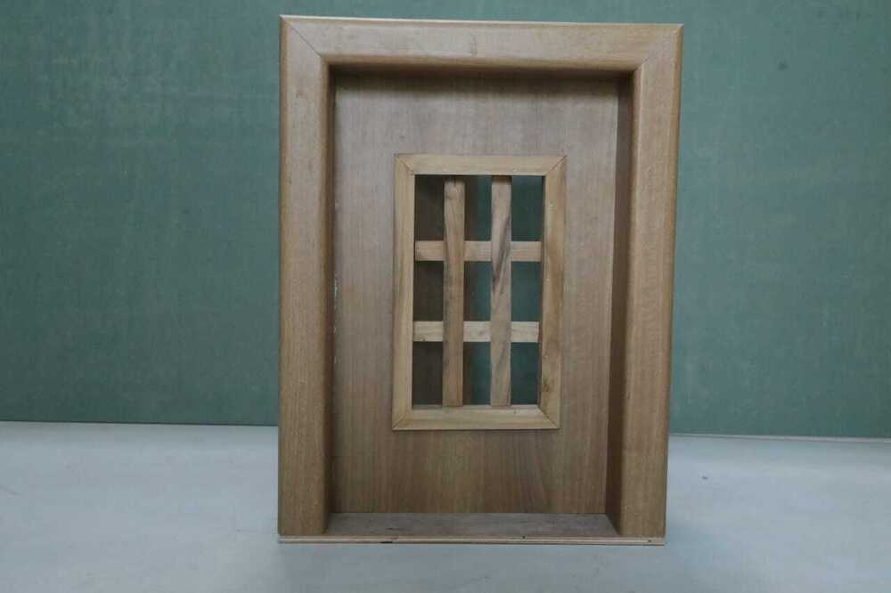 Solid Wooden Door - Color: Brown