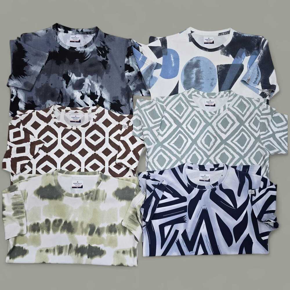 Lycra Round Neck T Shirt