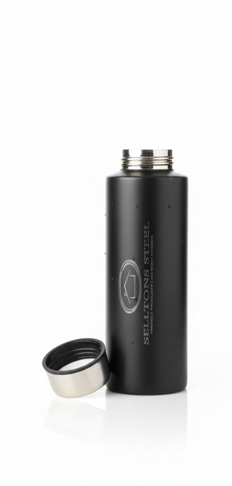 Stainless steel water bottle